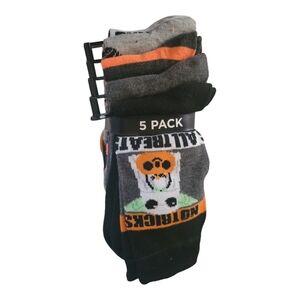 Disney Star Wars The Mandalorian Men's Crew Socks 5 Pairs, Size 6 1/2 to 12